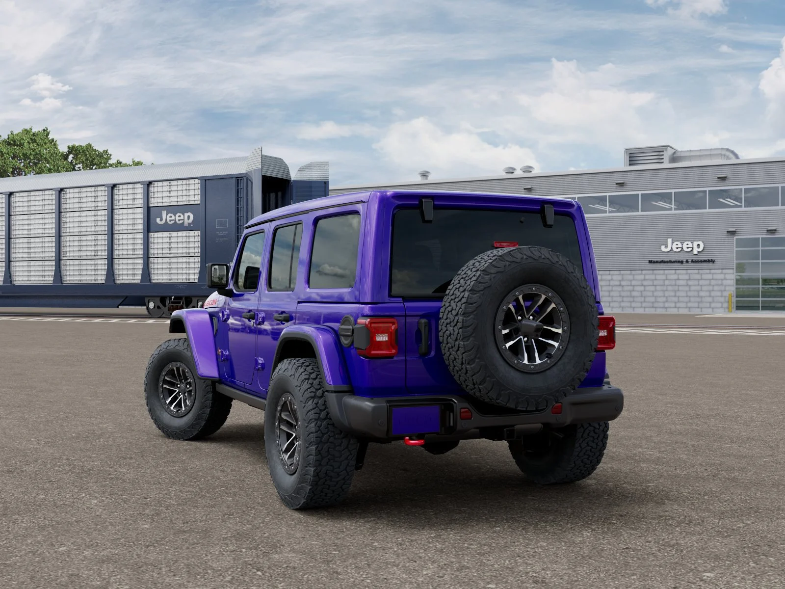 New 2026 Reign Exterior Paint Jeep Rubicon X image 3