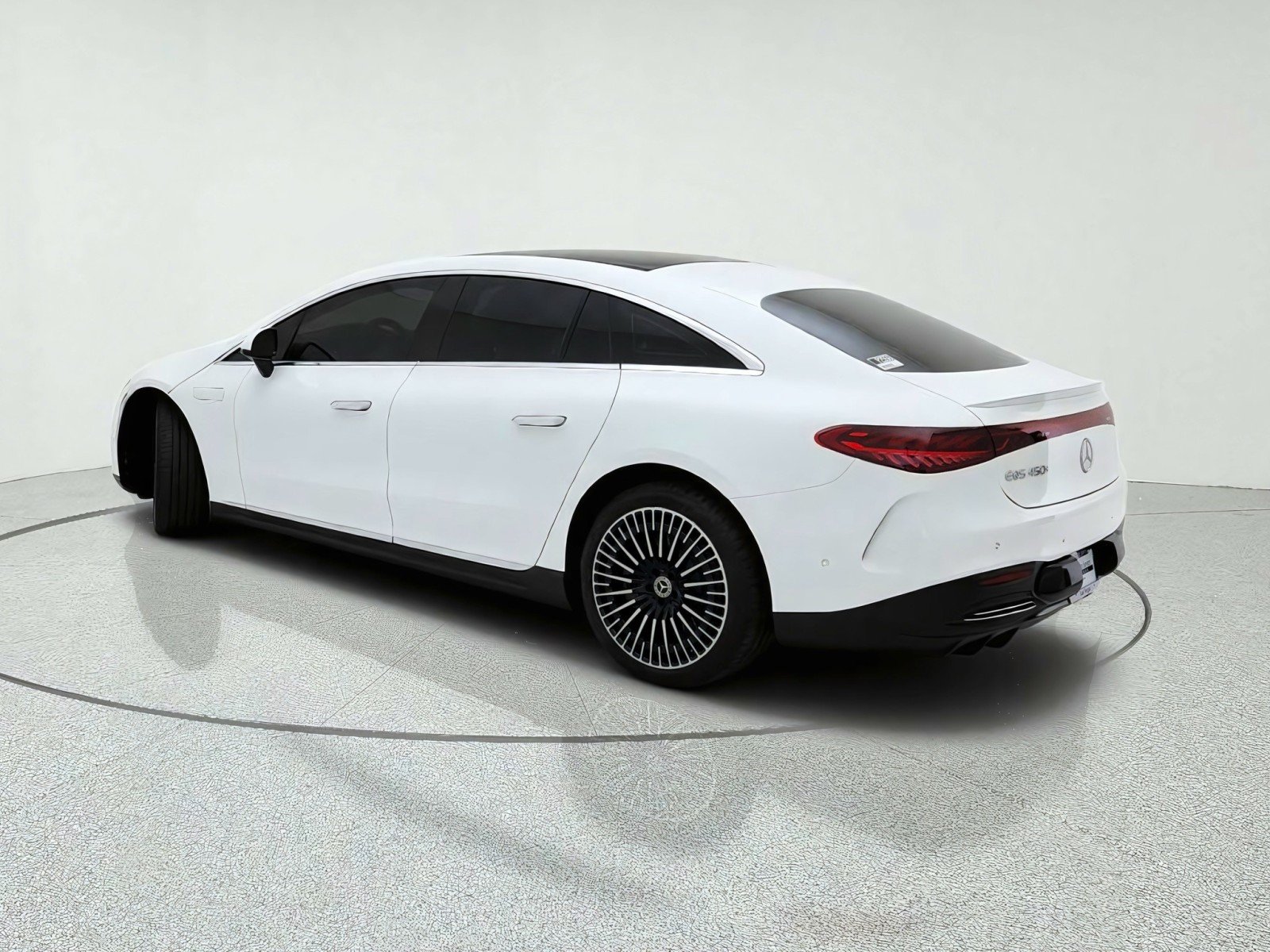 Certified Used 2024 Polar White Mercedes-Benz EQS 450+ image 12