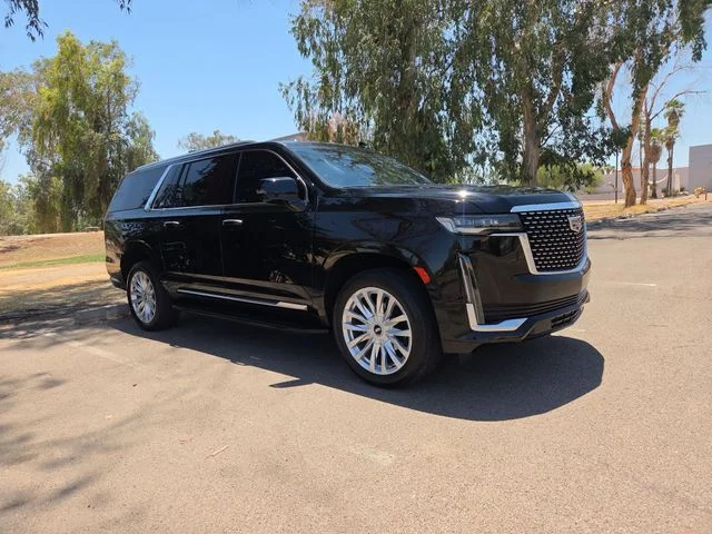 Used 2023 Black Cadillac Luxury image 1