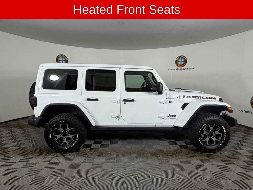 Used 2019 Bright White Clearcoat Jeep Unlimited Rubicon image 18