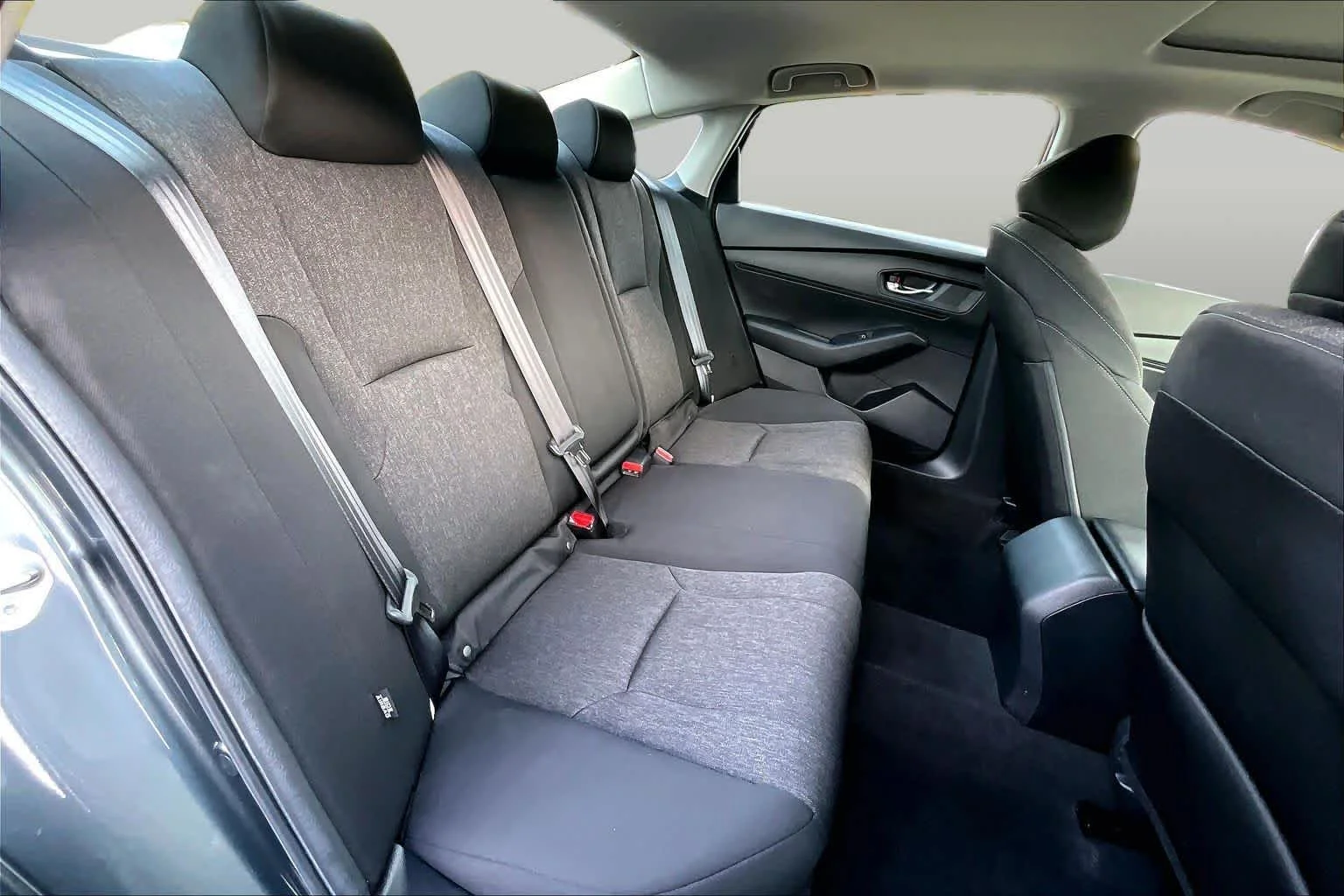 Used 2024 Meteorite Gray Metallic Honda EX image 21