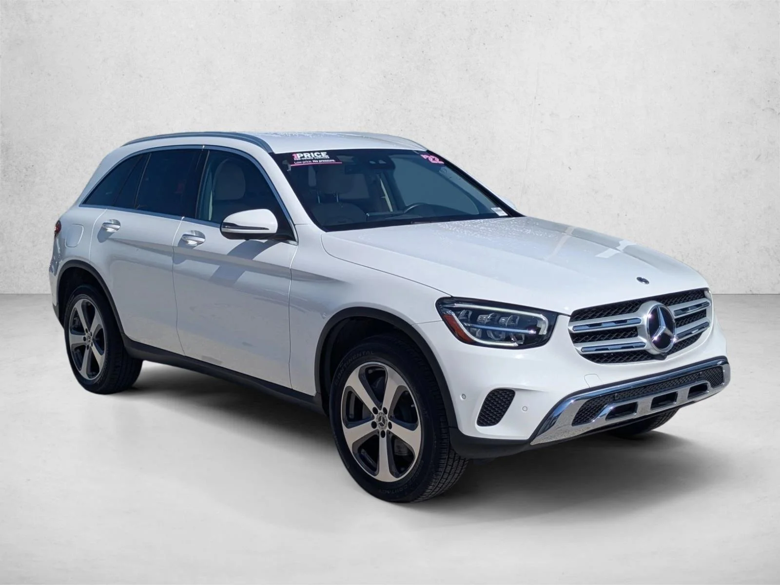 Used 2022 Polar White Mercedes-Benz GLC 300 image 3