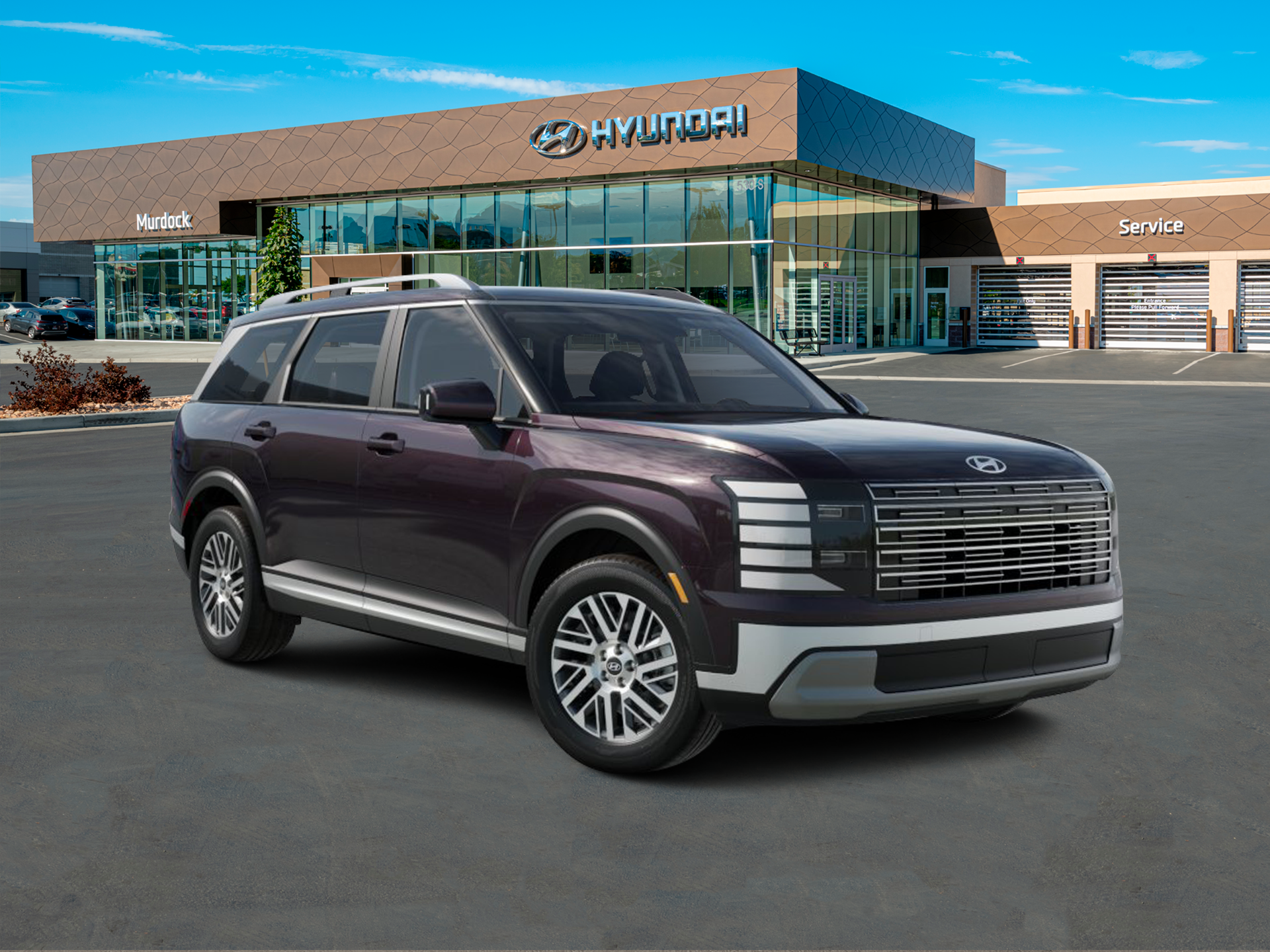 New 2026 Galaxy Maroon Pearl Hyundai SEL AWD image 6