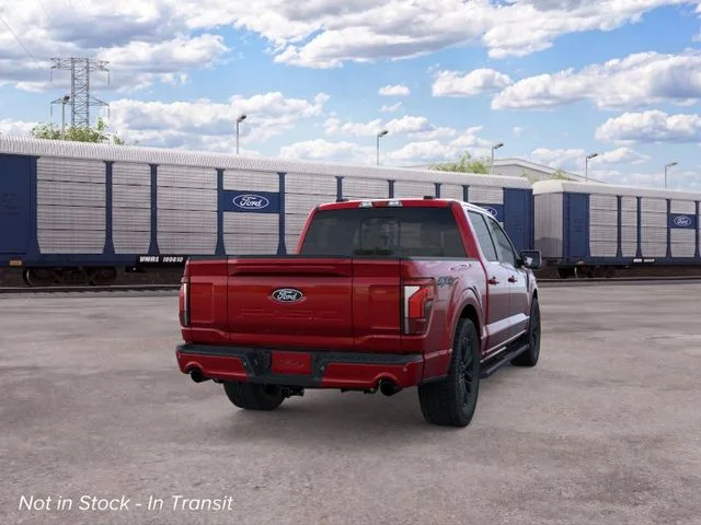 New 2026 Ruby Red Metallic Tinted Clearcoat Ford Lariat image 8