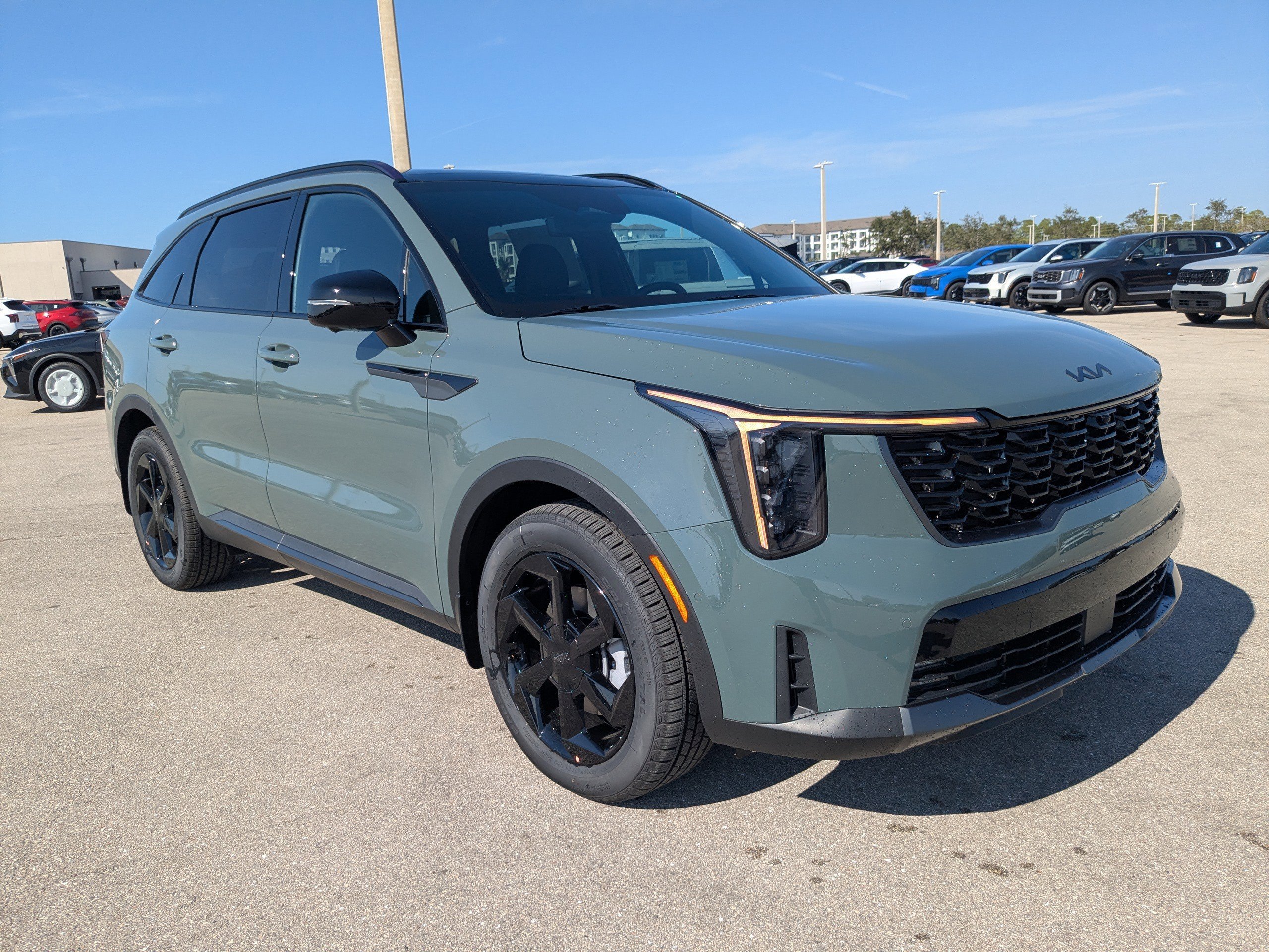 New 2026 Cityscape Green Kia X-Line SX Prestige AWD image 2