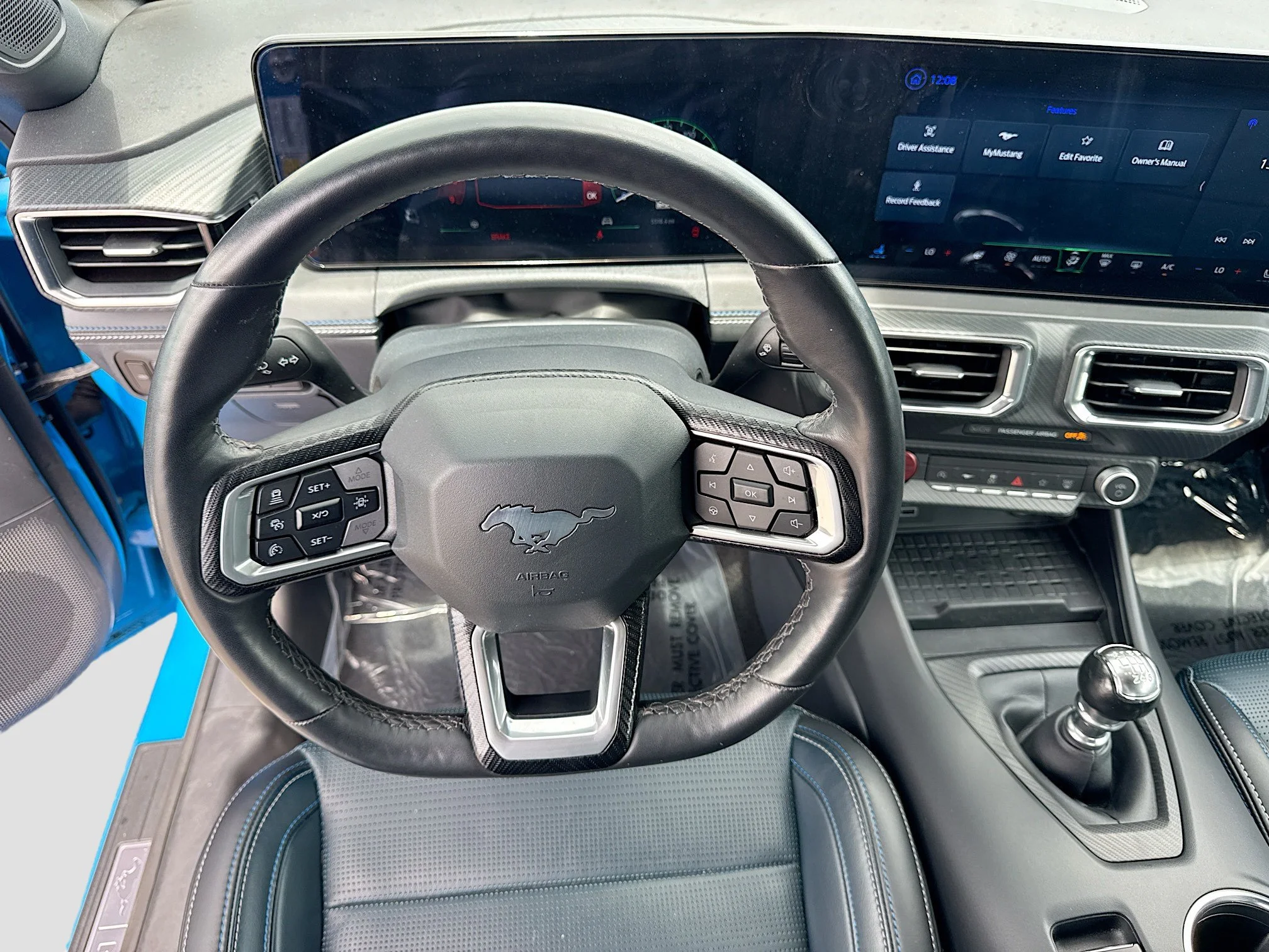 Used 2024 Grabber Blue Metallic Ford GT Premium image 16