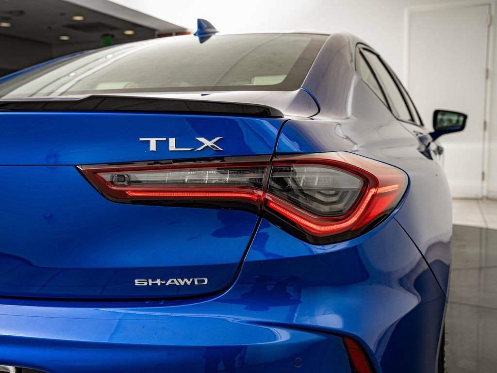 Used 2025 Apex Blue Pearl Acura A-Spec Package image 8