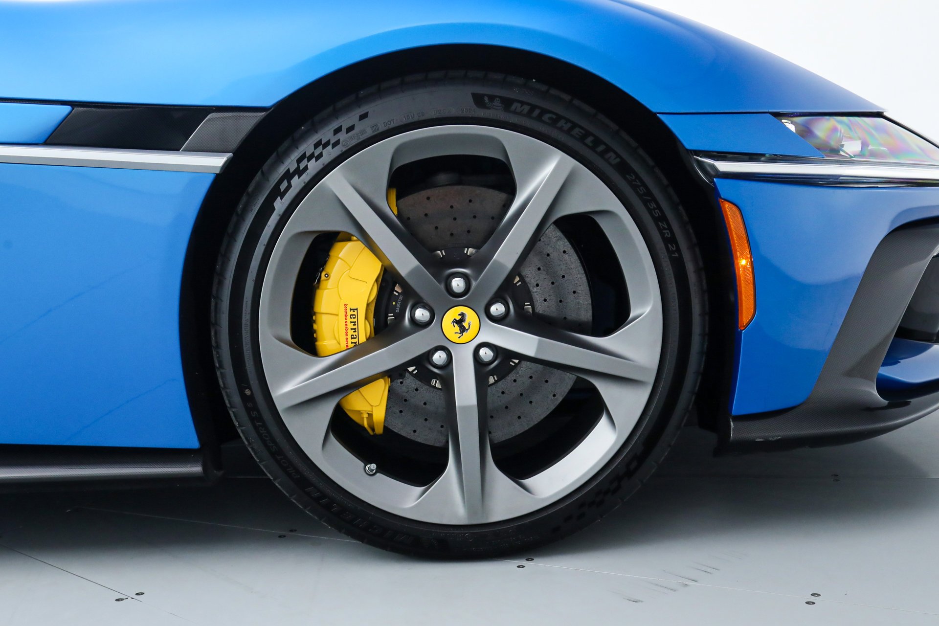 Certified Used 2025 Blue Ferrari  image 68