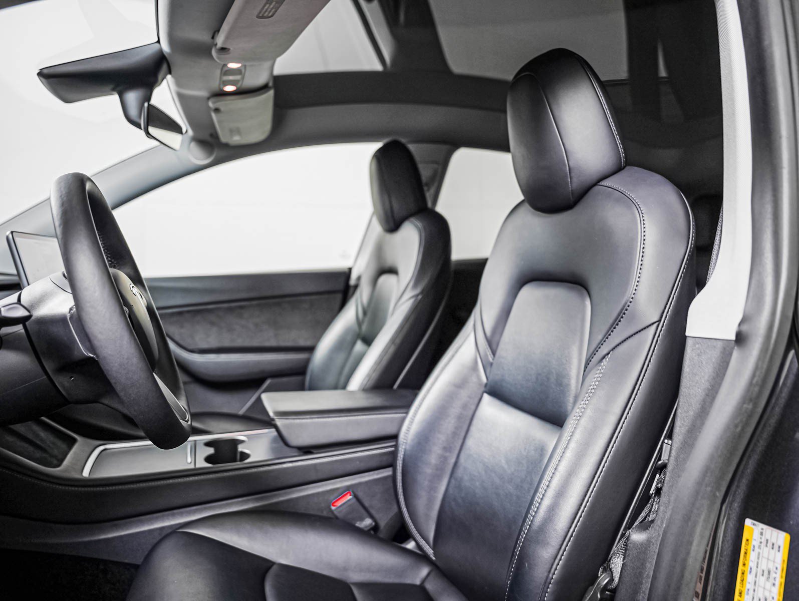 Used 2021 Gray Tesla Performance image 8