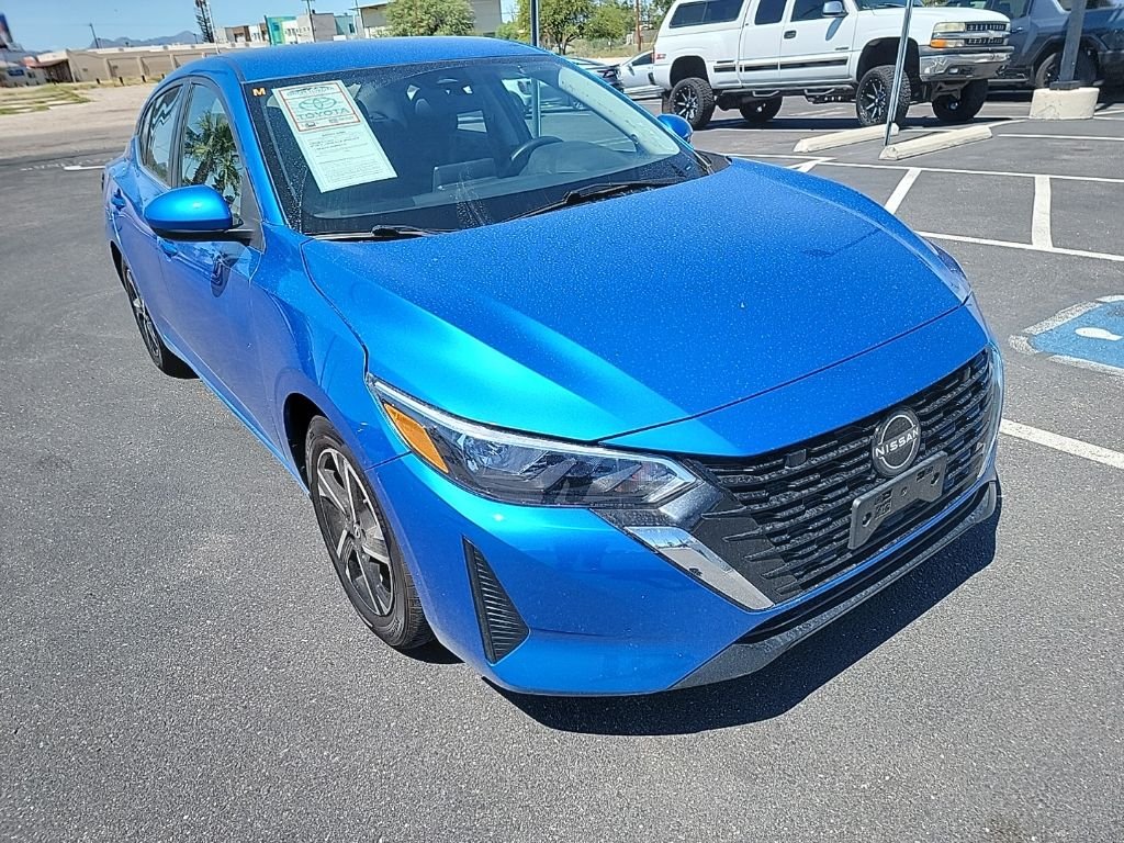 Used 2024 Blue Nissan SV image 2