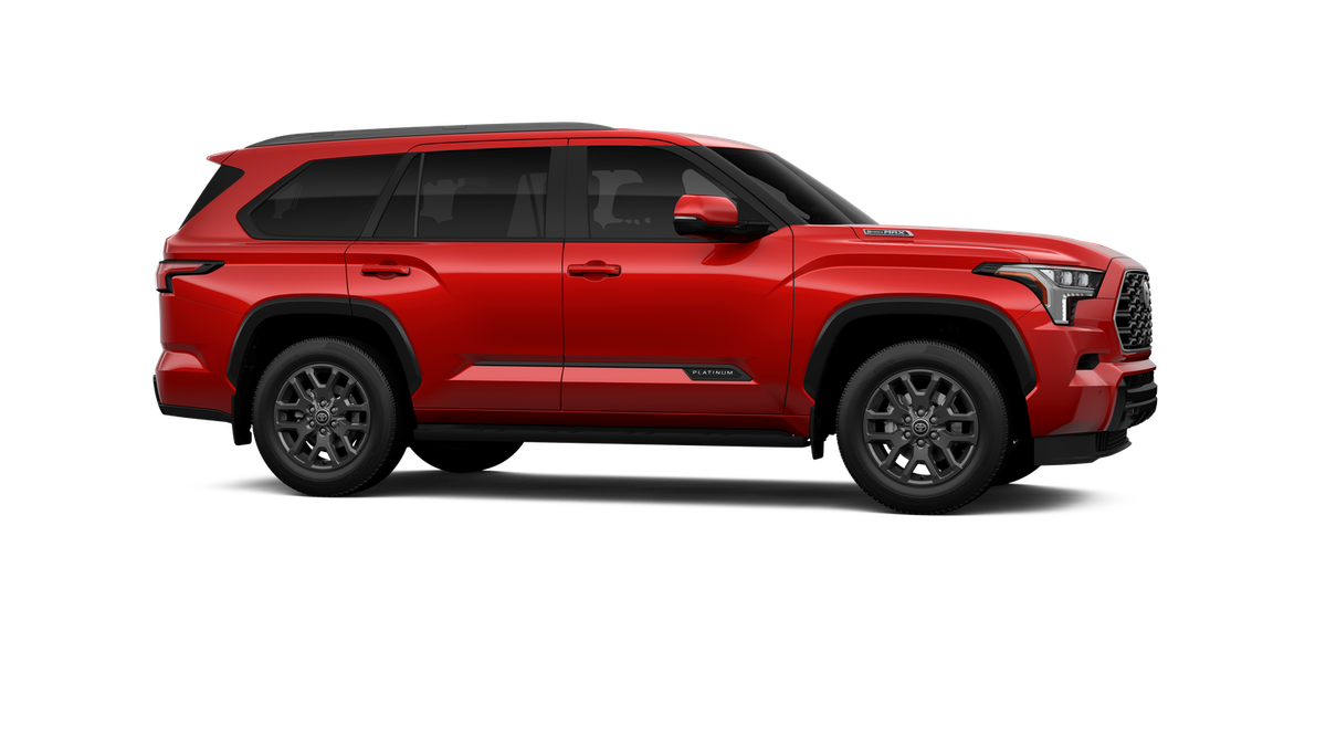 New 2026 Supersonic Red Toyota Platinum image 13
