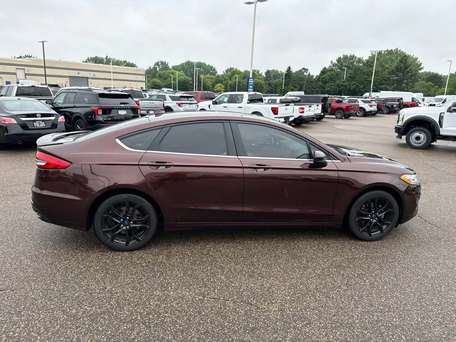 Used 2019 Rich Copper Metallic Tinted Clearcoat Ford SE image 8