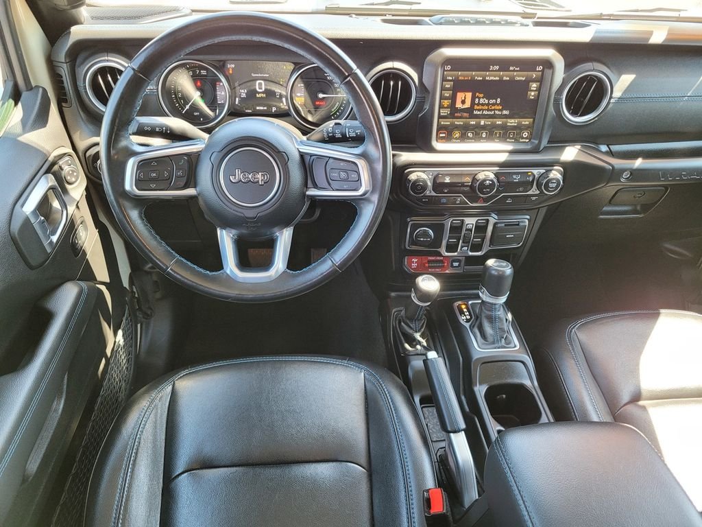 Used 2022 Beige Jeep Unlimited Rubicon 4xe image 13