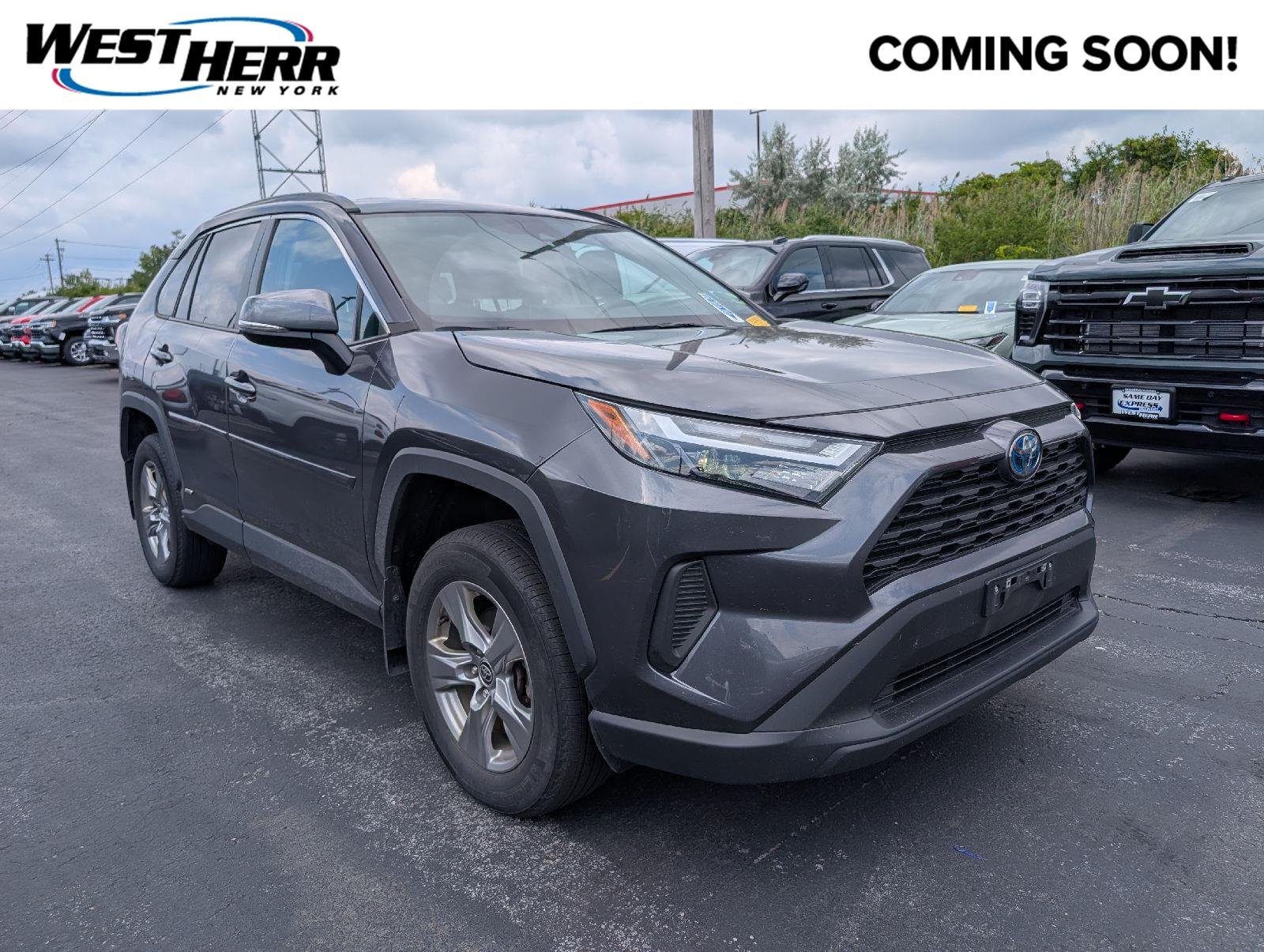 Used 2024 Magnetic Gray Metallic Toyota XLE image 1