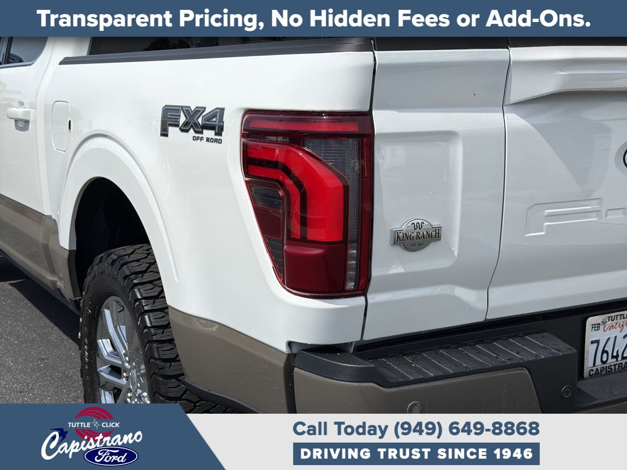 Used 2026 STAR WHITE METALL Ford King Ranch image 16