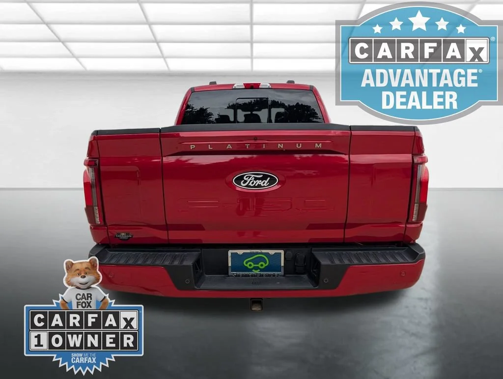 Used 2025 Red Ford Platinum image 31