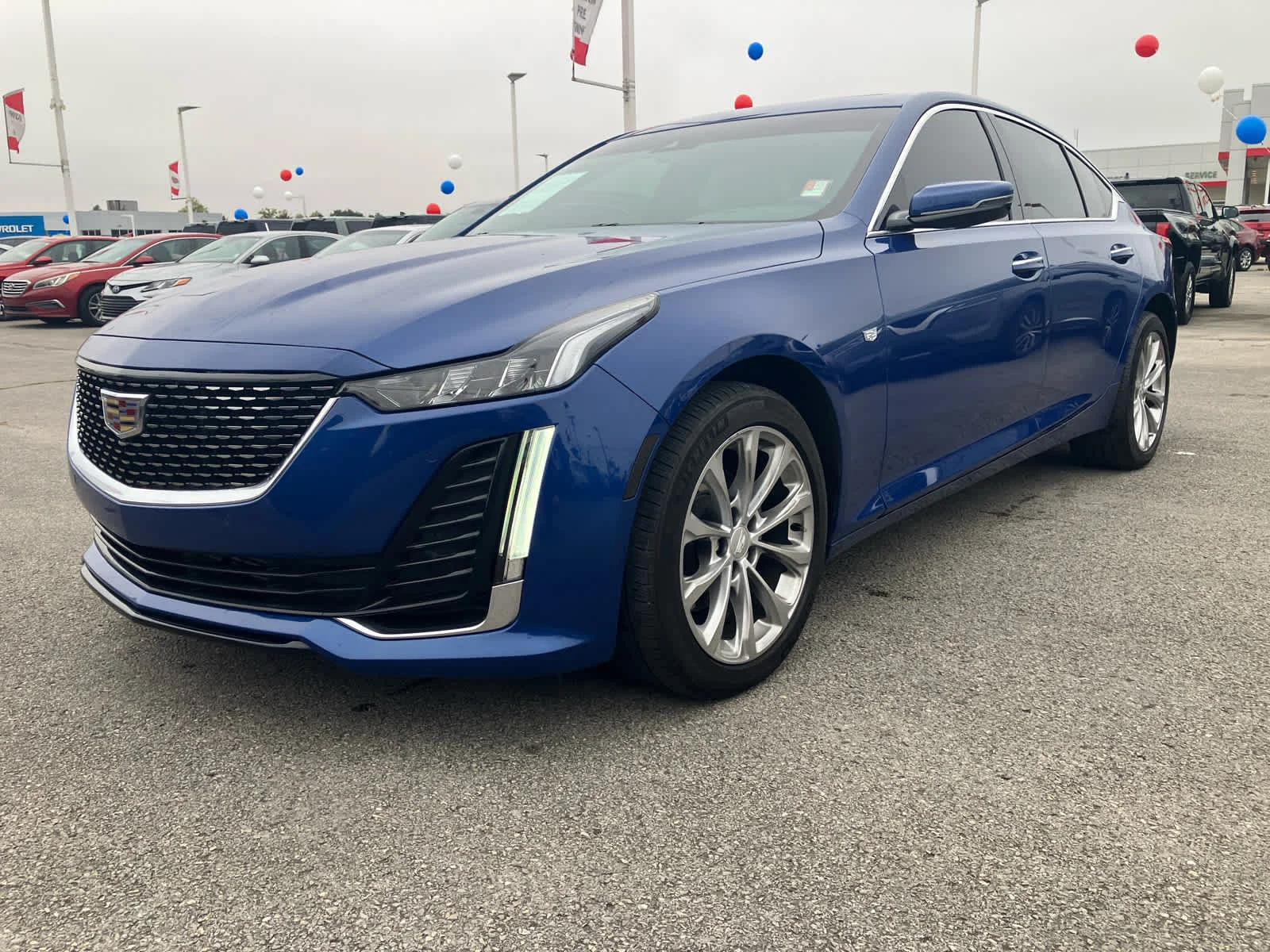 Used 2022 Wave Metallic Cadillac Premium Luxury image 3