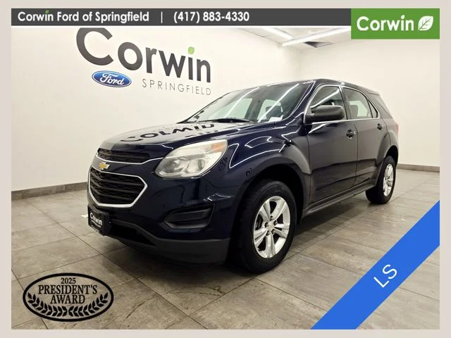 Used 2017 Blue Velvet Metallic Chevrolet LS image 1