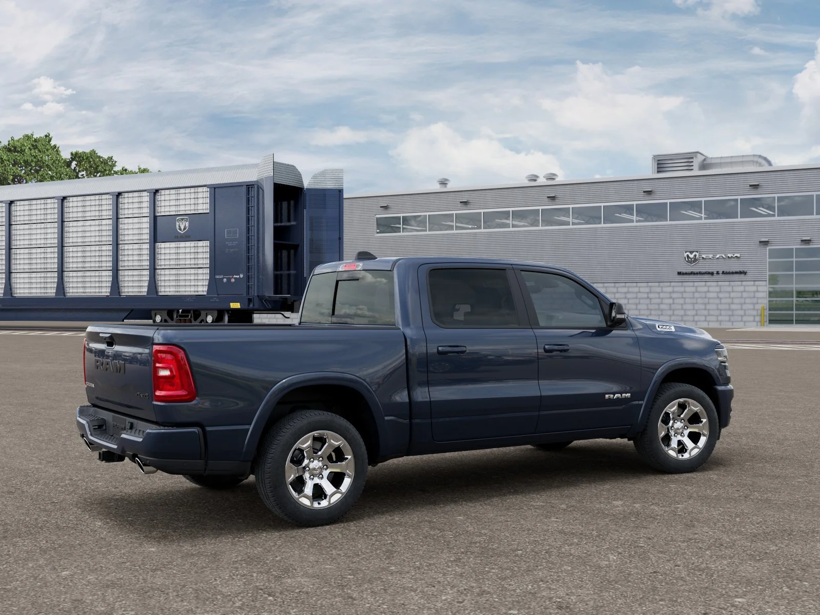 New 2026 Forged Blue Metallic RAM Big Horn/Lone Star image 4
