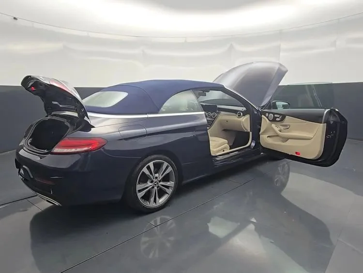 Used 2019 Blue Mercedes-Benz C 300 4MATIC® Cabriolet 2D image 22