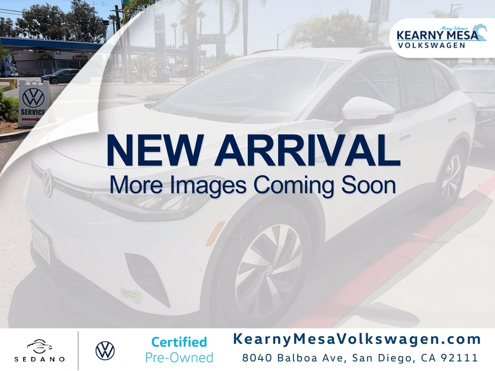 Certified Used 2023 Pure White Volkswagen Pro image 1
