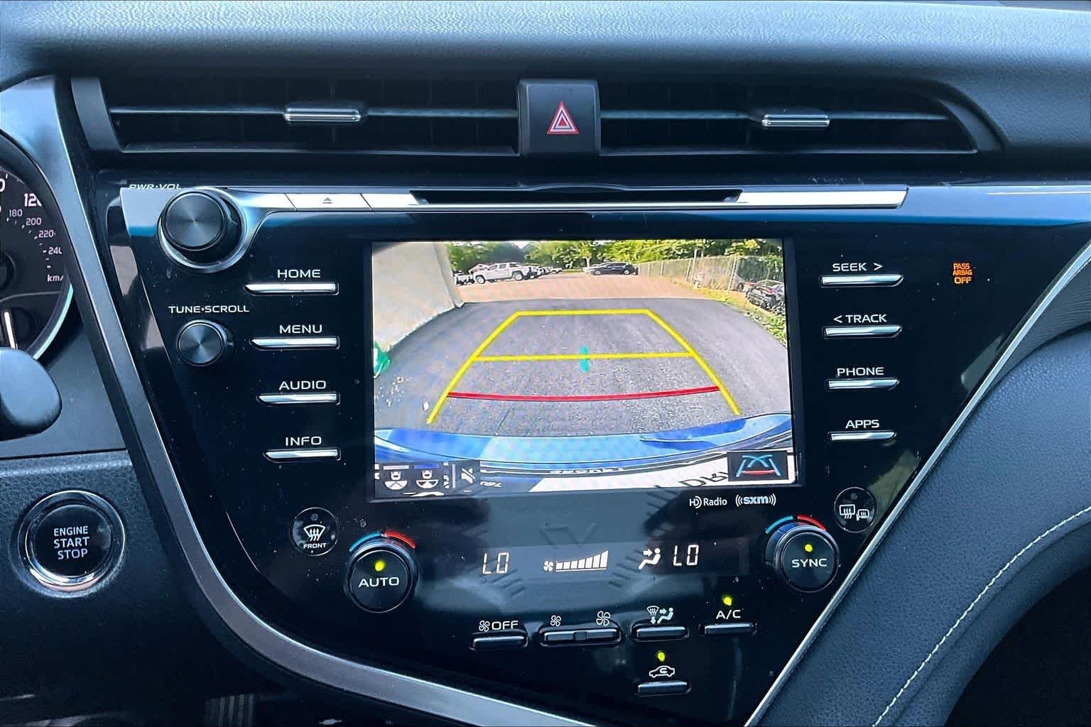 Used 2018 Blue Streak Metallic Toyota SE image 27