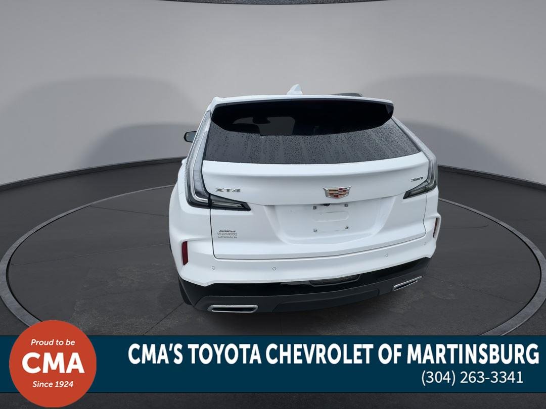 Used 2025 Crystal White Tricoat Cadillac AWD Sport image 7