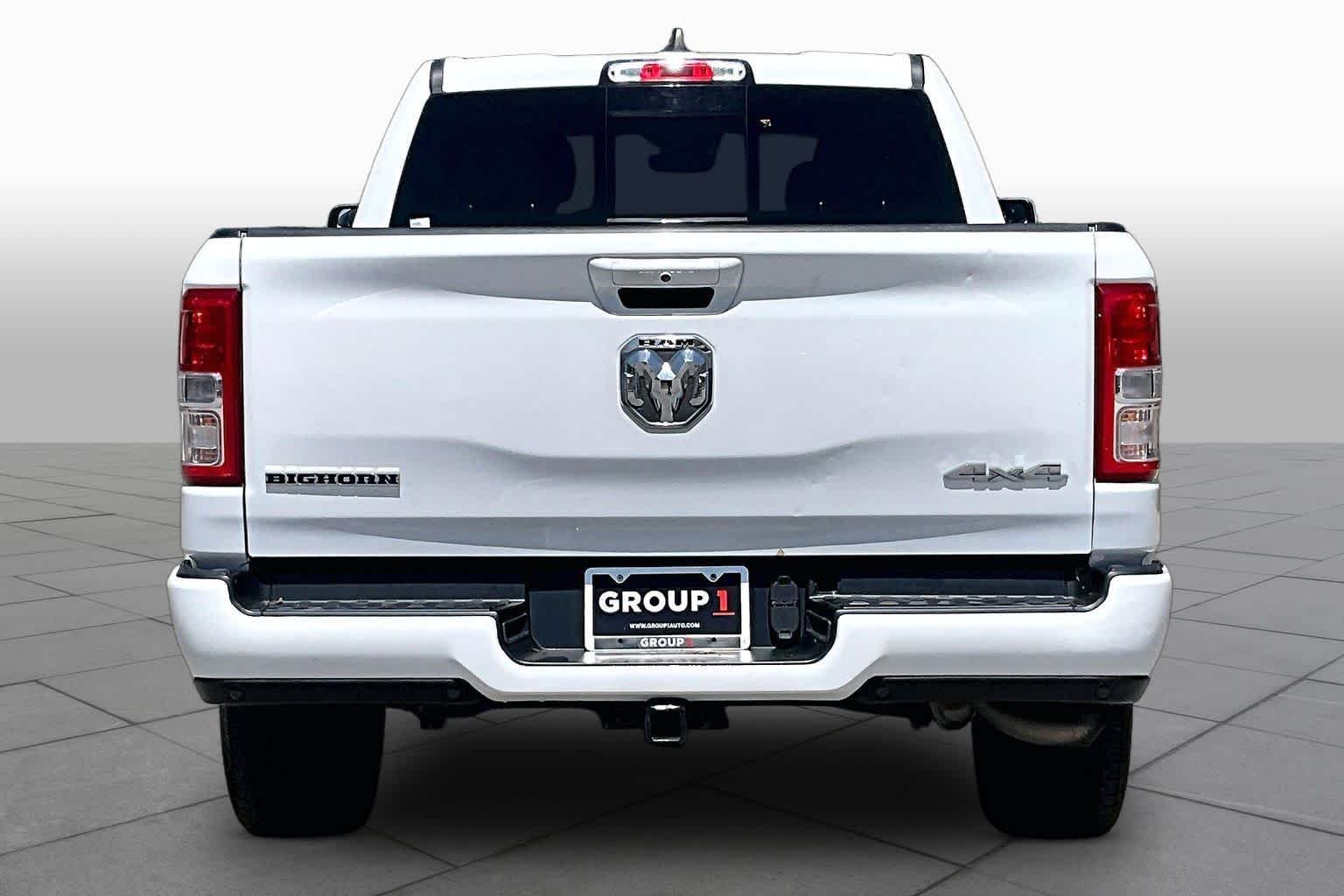 Used 2022 Bright White Clearcoat Ram Big Horn image 5