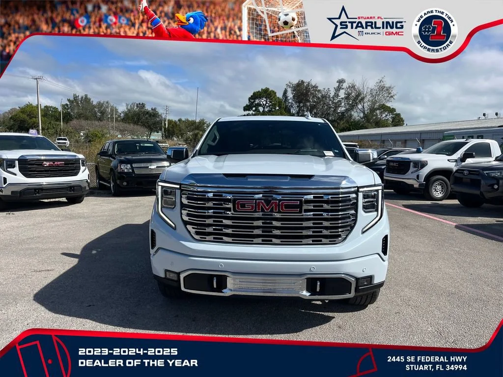 New 2026 Glacier White Tricoat GMC Denali image 3