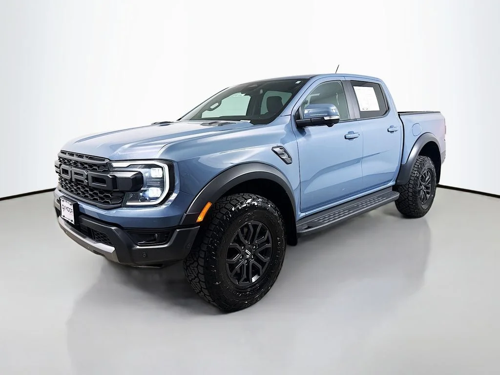 Used 2024 AZURE GRAY MET TRI-COAT Ford Raptor image 3
