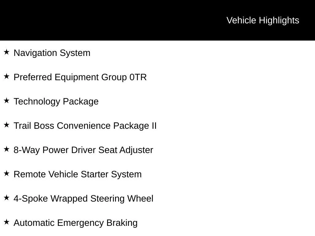 New 2026 Sterling Gray Metallic Chevrolet Trail Boss image 3