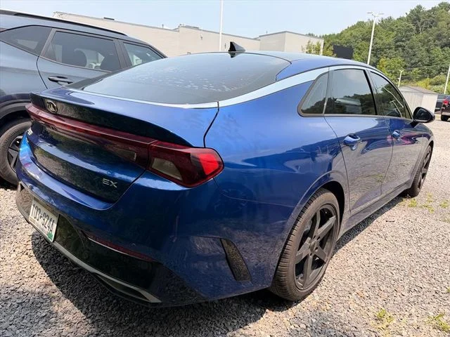 Used 2021 Blue Kia EX image 12