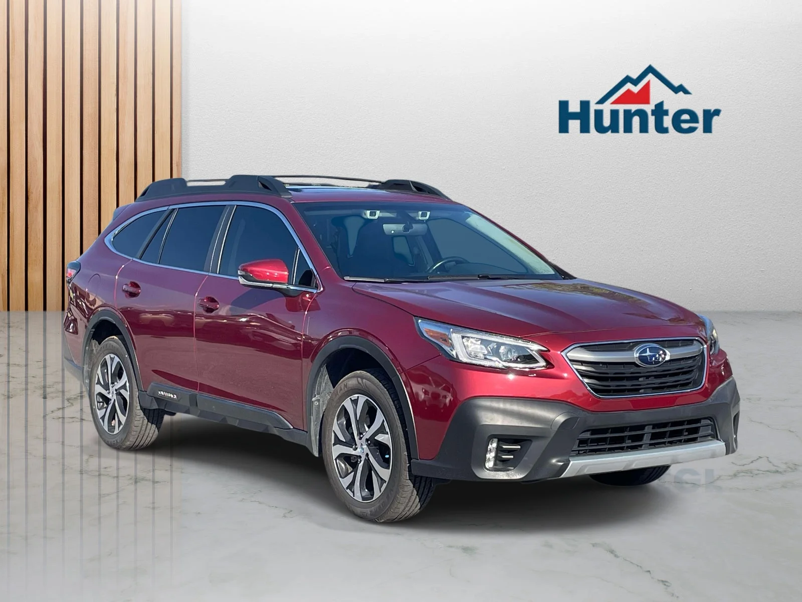 Used 2022 Crimson Red Pearl Subaru Limited image 1