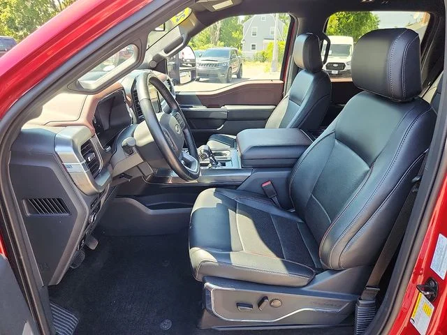 Certified Used 2023 Rapid Red Metallic Tinted Clearcoat Ford Lariat image 14