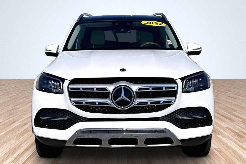 Used 2022 White Mercedes-Benz GLS 450 image 3