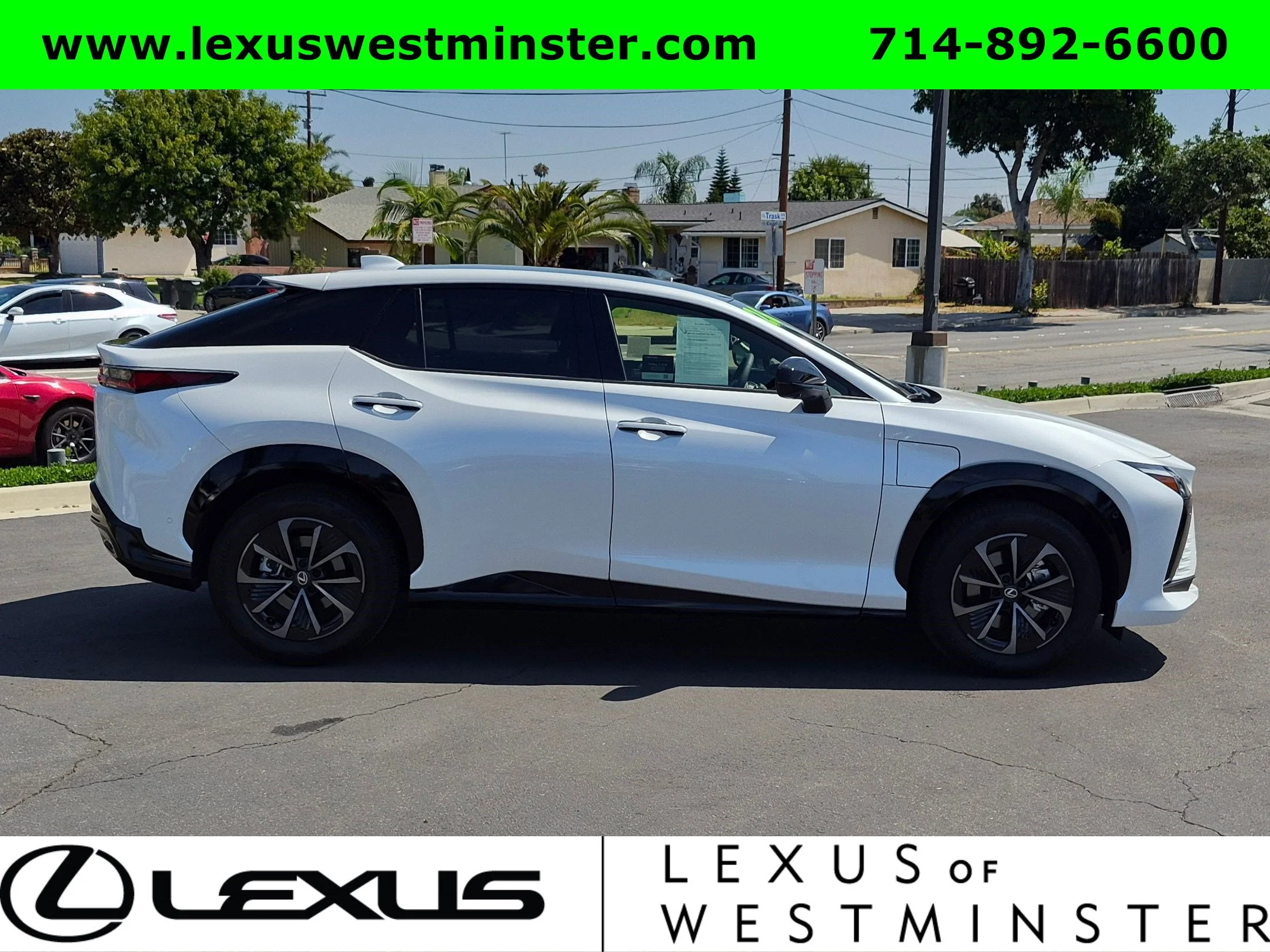 Used 2026 Oxygen White Lexus RZ 450e Premium image 4