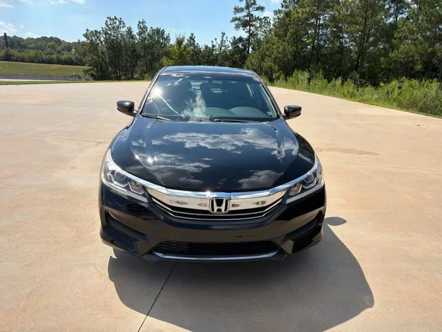 Used 2017 Crystal Black Pearl Honda LX image 2