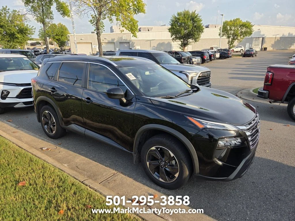 Used 2024 Black Nissan SV image 2