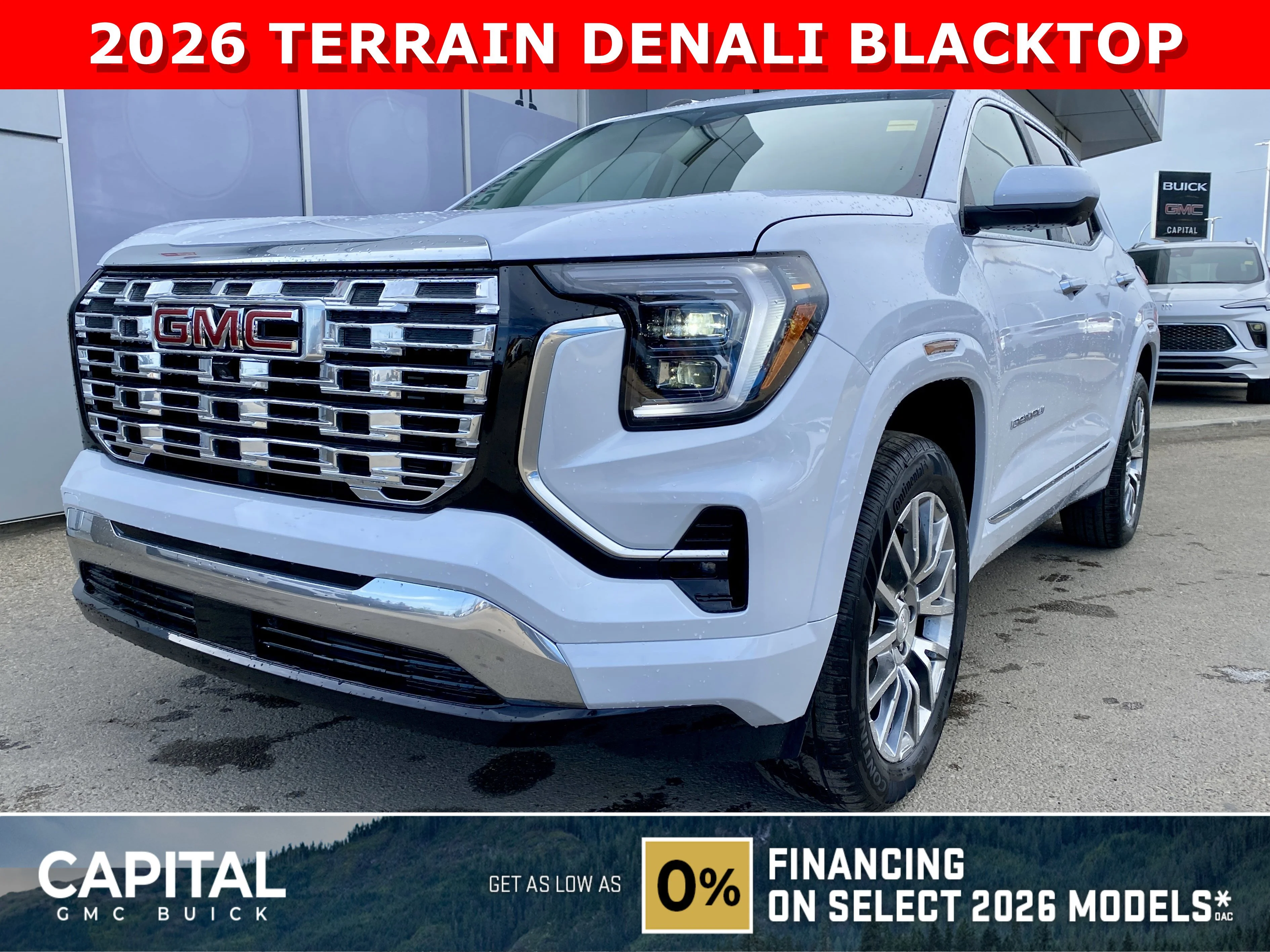 New 2026 Summit White GMC AWD Denali image 1