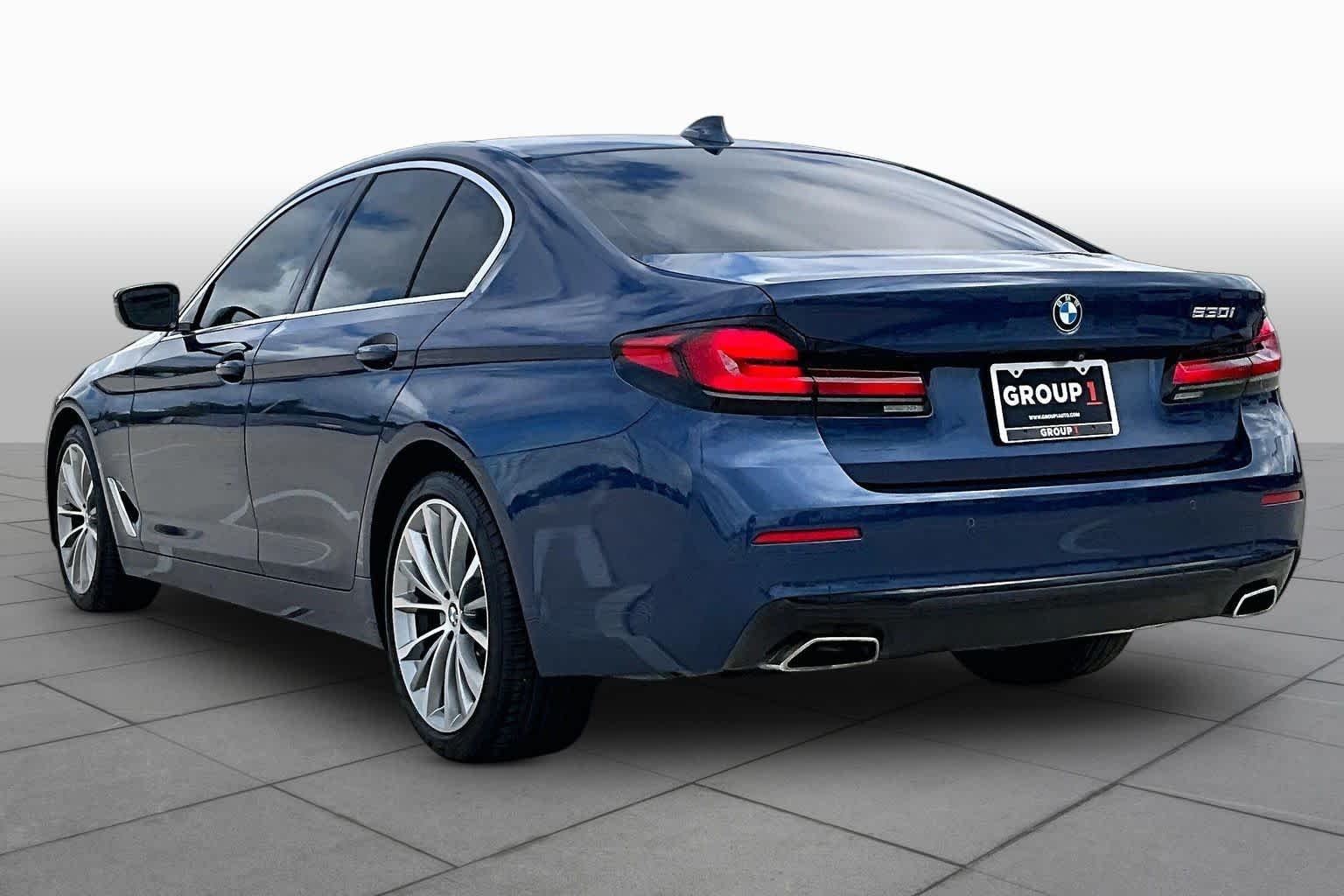Used 2023 Phytonic Blue Metallic BMW 530i image 12