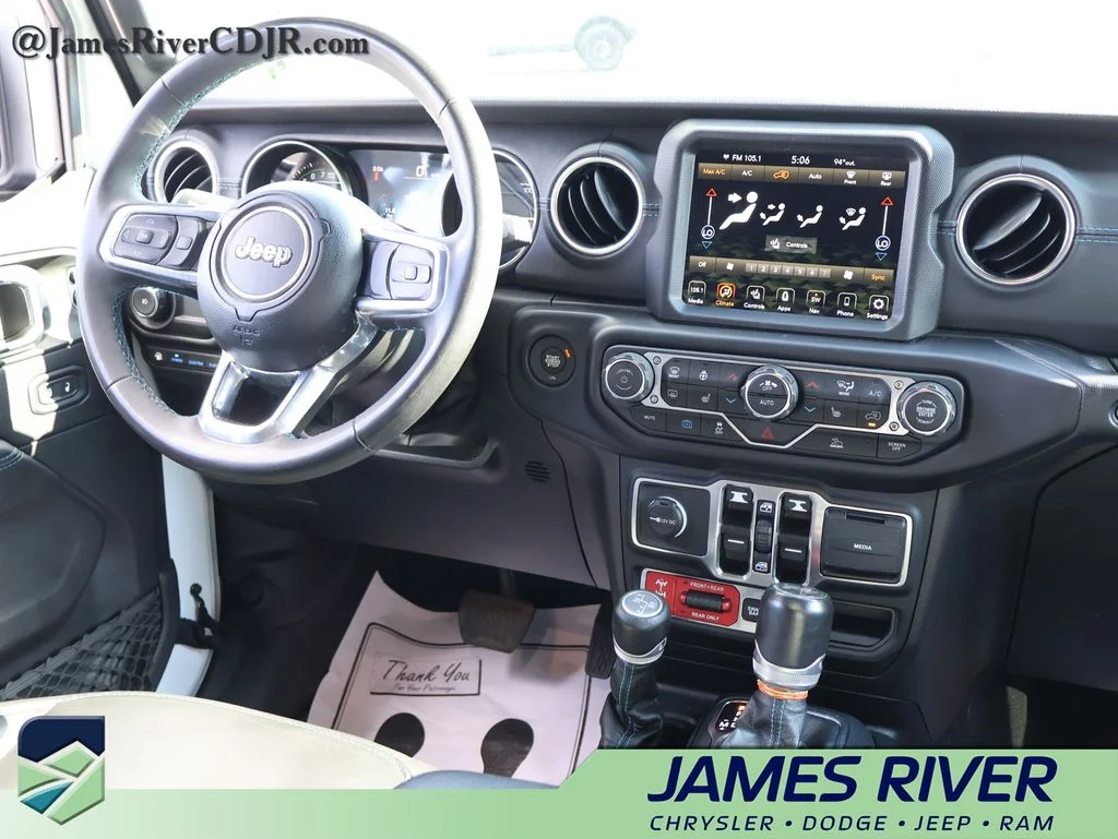 Used 2023 White Jeep Rubicon 4xe image 13