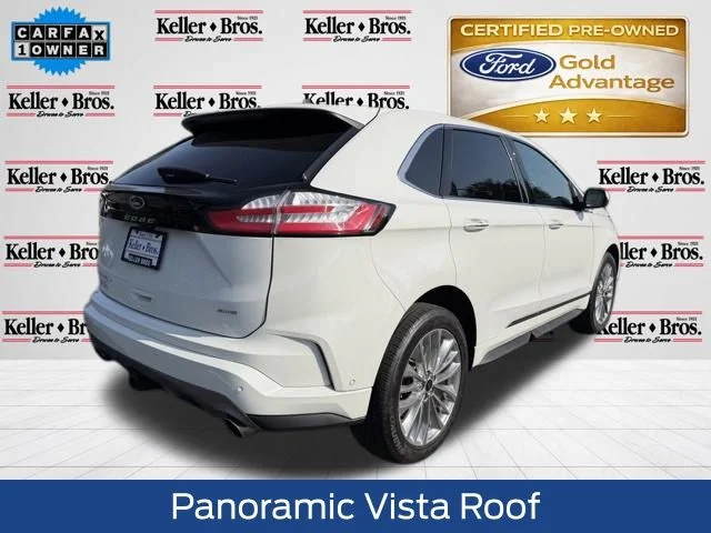 Certified Used 2024 White Ford Titanium image 7