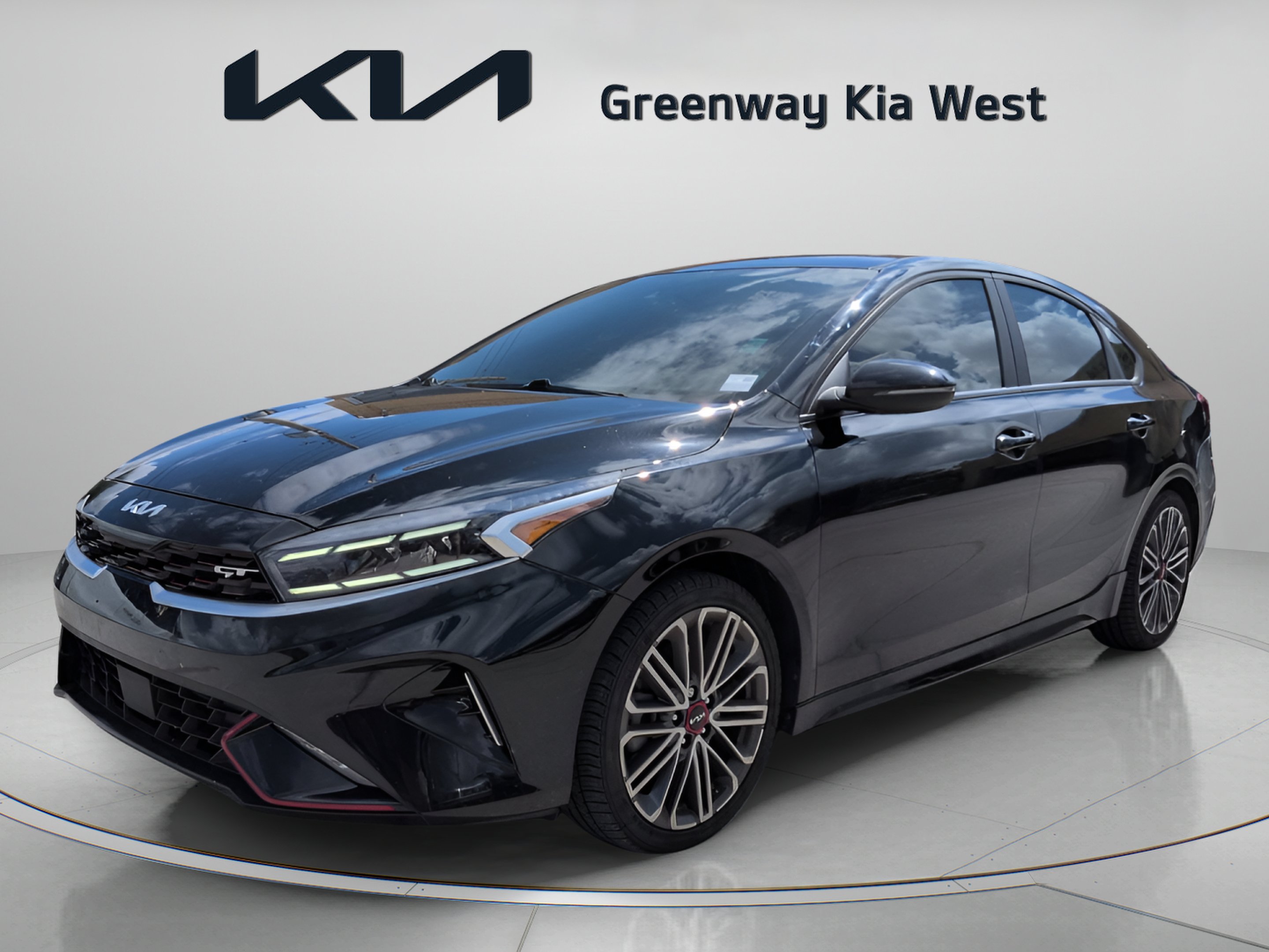 Certified Used 2024 Aurora Black Kia GT image 3