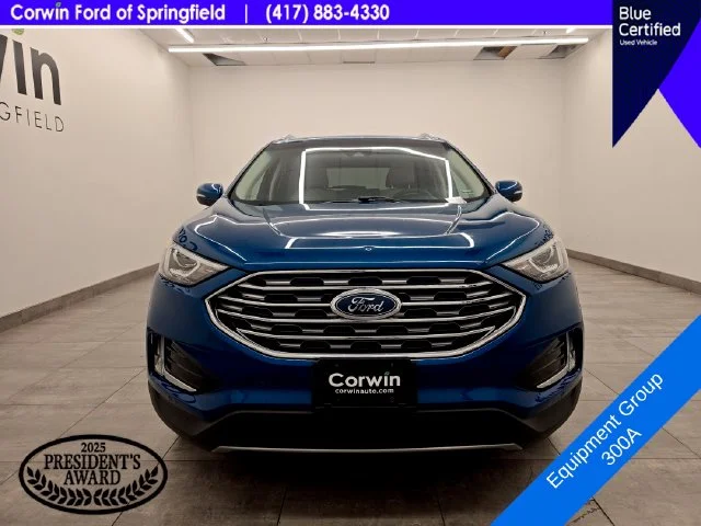 Certified Used 2020 Atlas Blue Metallic Ford Titanium image 8