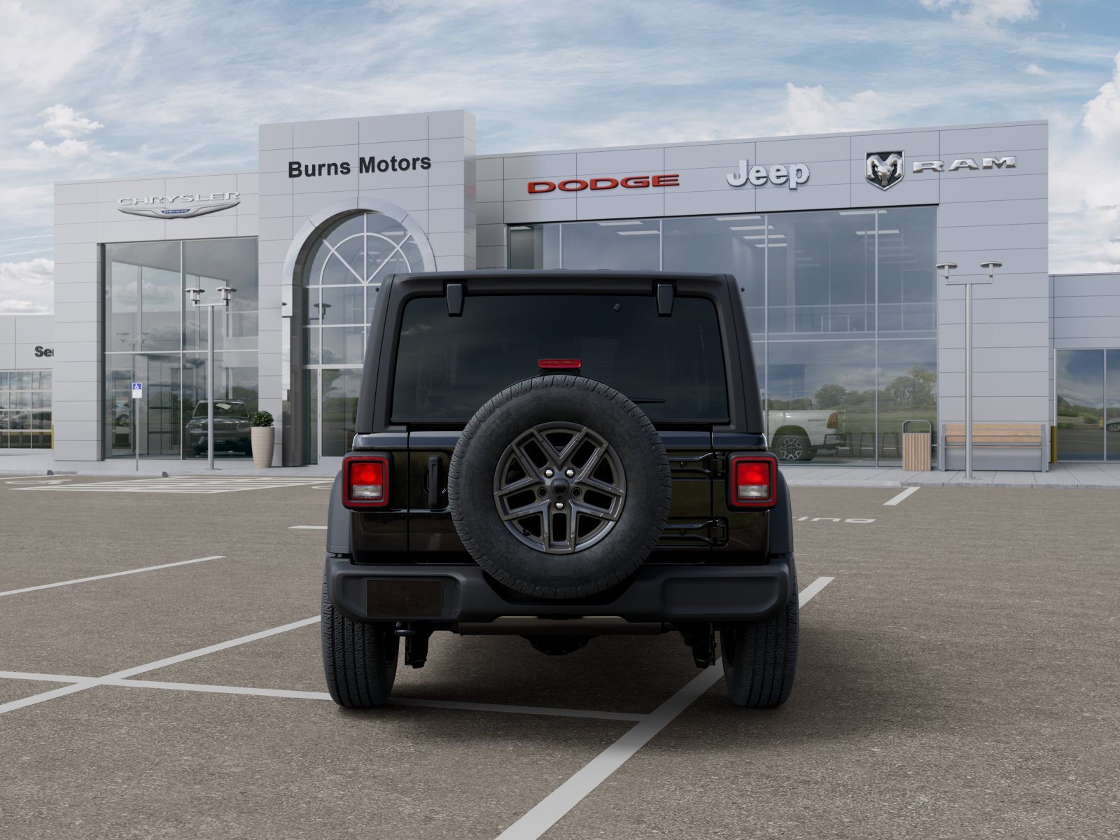 New 2026 Black Clearcoat Jeep Sport 4-Door image 33
