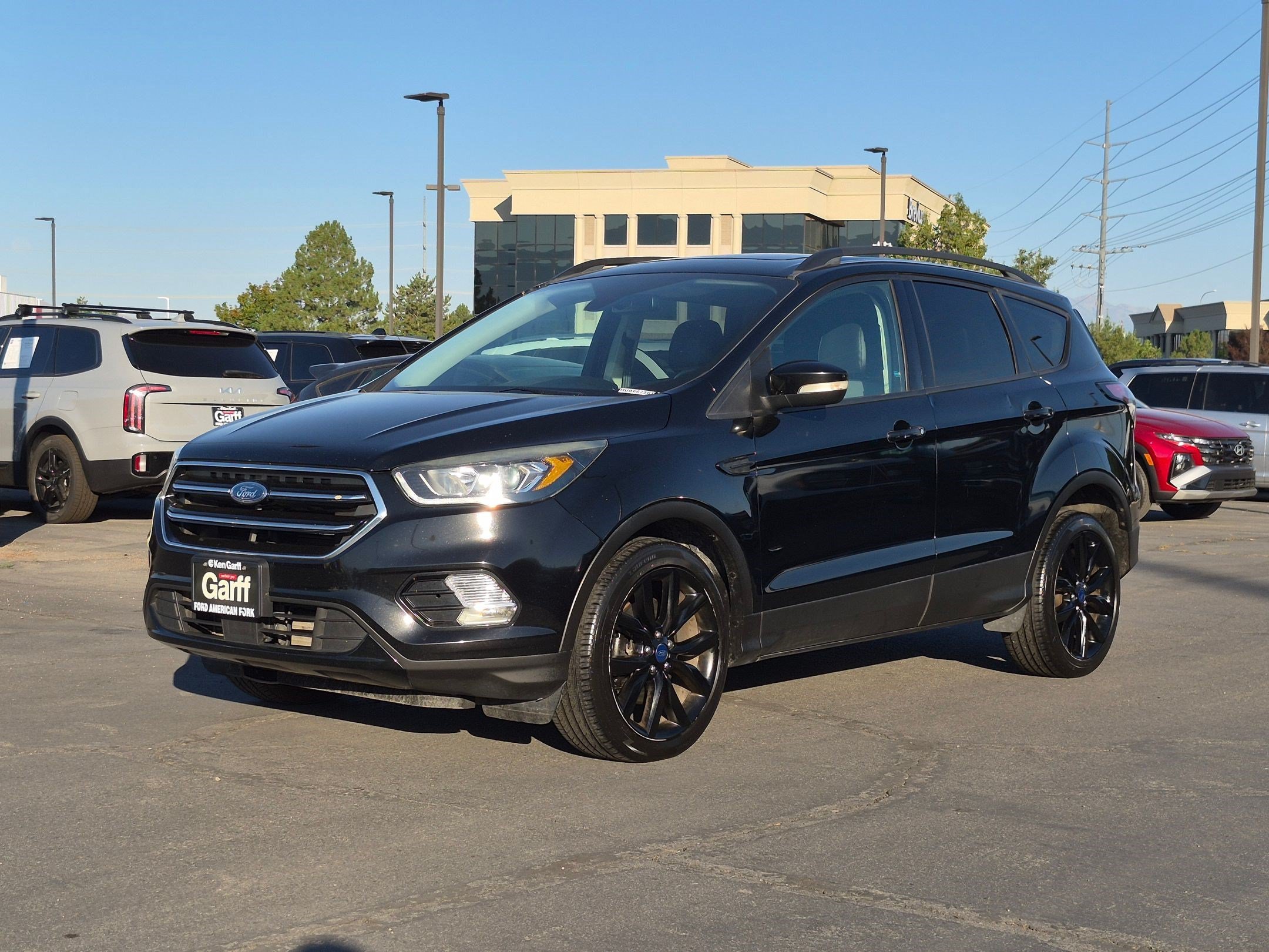 Used 2017 Shadow Black Ford Titanium image 8