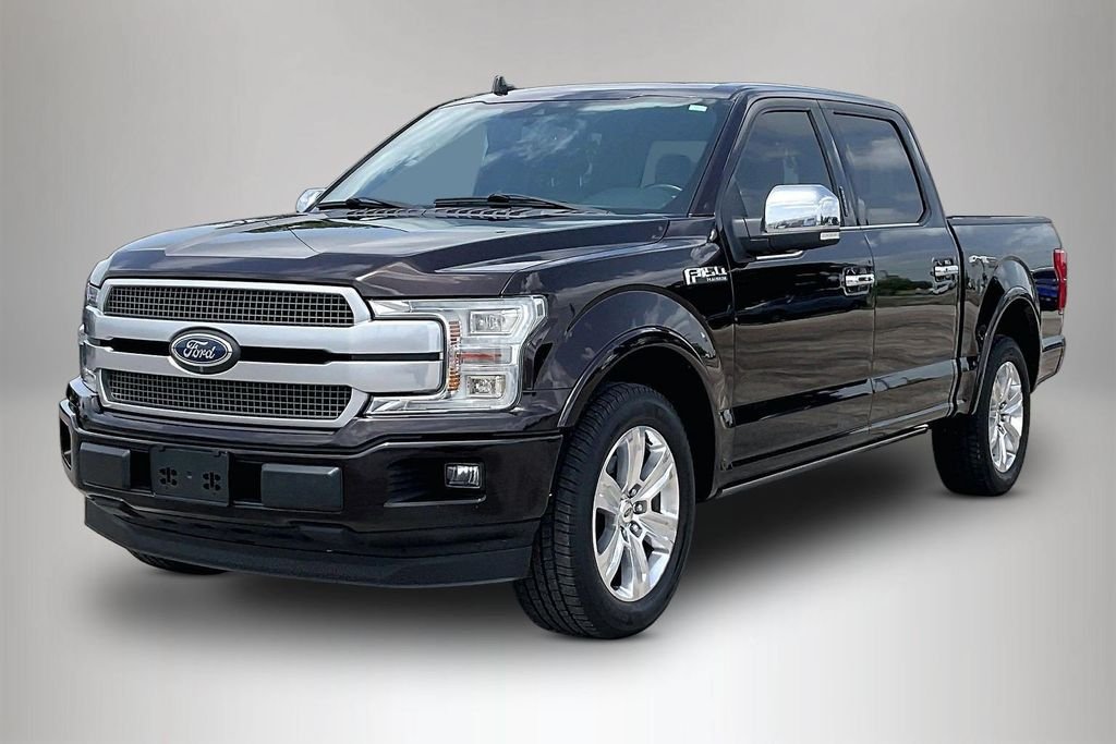 Used 2018 Shadow Black Ford Platinum image 2