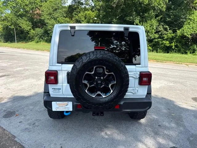 Used 2022 White Jeep Unlimited Rubicon 4xe image 6