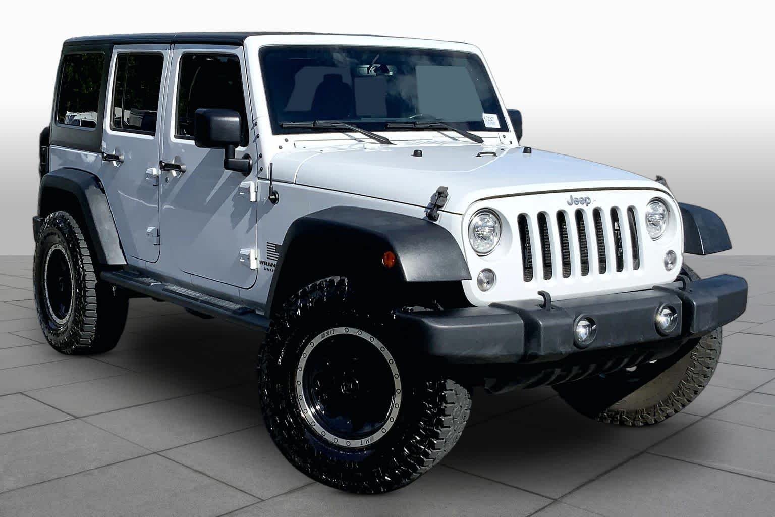 Used 2017 Bright White Clearcoat Jeep Sport image 3