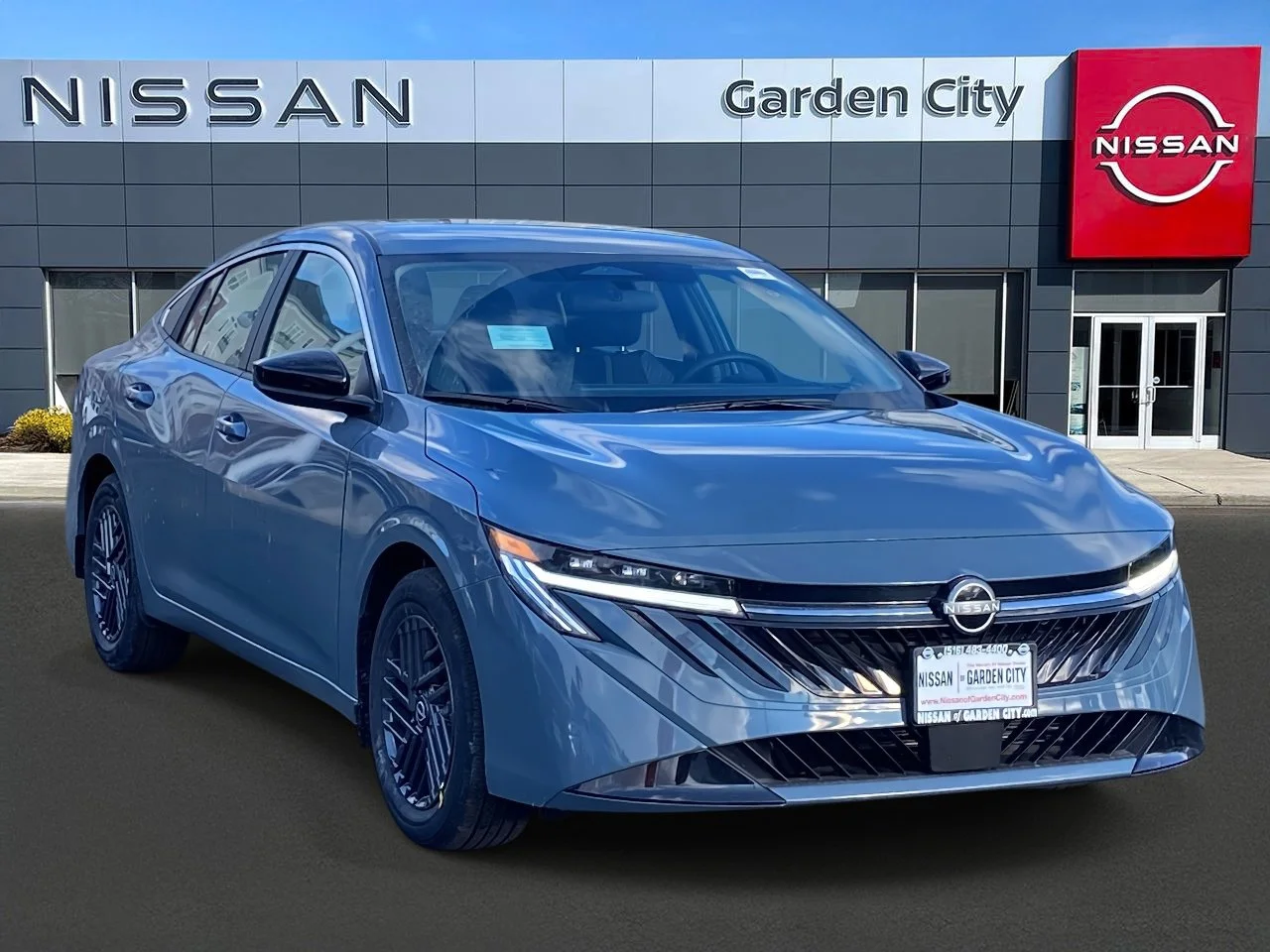 New 2026 Atlantic Gray Metallic Nissan SV image 1